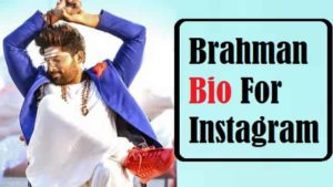 Brahman Bio For Instagram In Hindi (1)